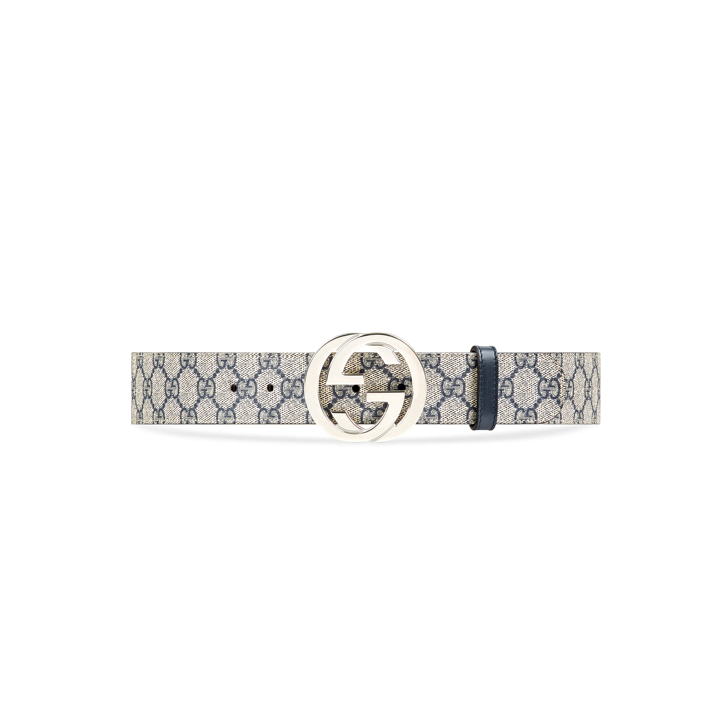 GUCCI GG SUPREME BELT WITH G BUCKLE 411924